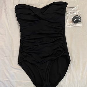 One piece bathing suit